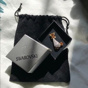 SWAROVSKI Cat Pin